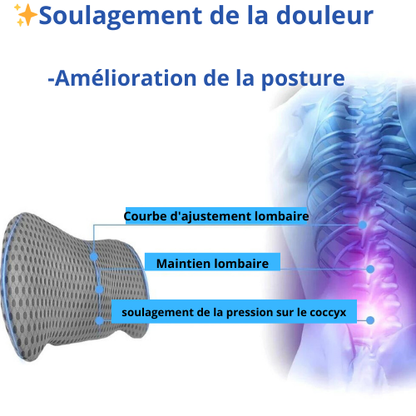 ✨ Réduit les pressions douloureuses en épousant votre courbure naturelle...